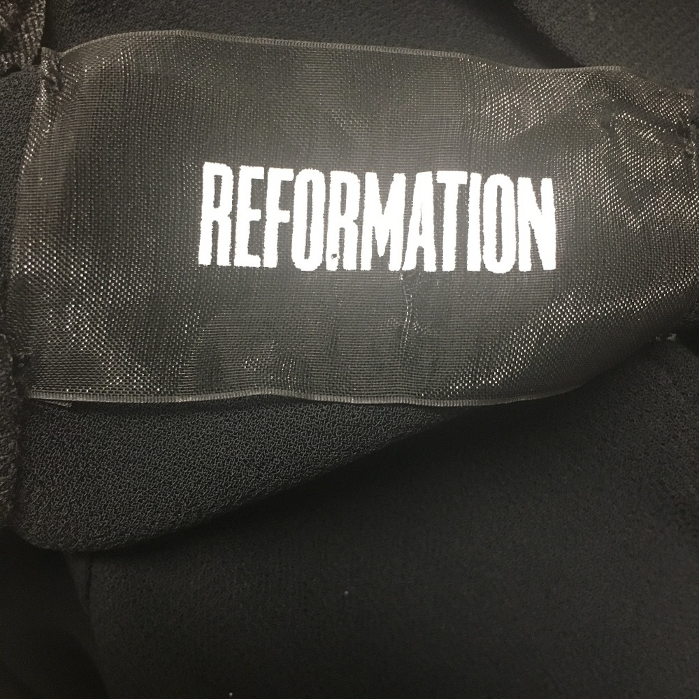REFORMATION Delancey Dress Keyhole Front EUC - Picture 7 of 13